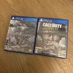 PS4 モンスターハンター：ワールド & コール オブ デューティ：WWII