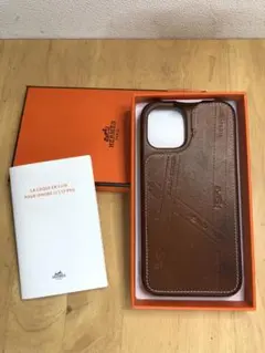 エルメス・iPhoneカバー・iPhone12・12pro・ボルデュック・中古品