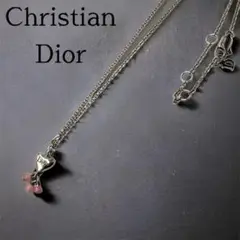 美品★Christian Dior★ディオール★ネックレス★シルバー★ハート