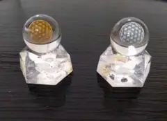 スパイラルクォーツ　左巻・右巻セット