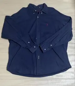 Ralph Lauren ラルフローレン　ネイビー ボタンダウンシャツ