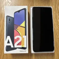 【新品】 Galaxy A21　64GB　Android　箱付き