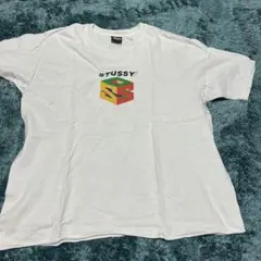 STUSSY ロゴプリント Tシャツ ホワイト