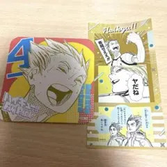 ハイキュー！！ファンパーク　コースターおよびシールコレクション　木兎光太郎