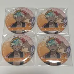 フラメモ　フラガリアメモリーズ　缶バッジ　サナー　4点