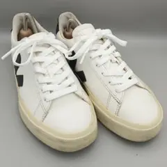 VEJA ヴェジャ スニーカー レザースニーカー レースアップ 白 24.0㎝