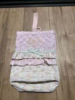 リトルツインスターズ シューズバッグ ピンク