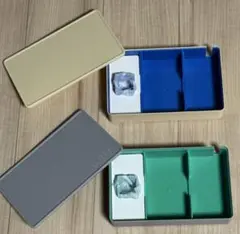 with 仕切り付き収納ボックス 2色セット