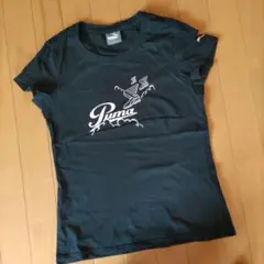 Puma ブラック 半袖シャツ
