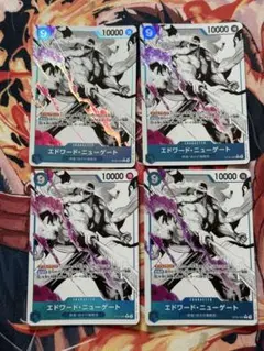 エース＆ニューゲート　スタートデッキ　パラレル　プロモ　4枚
