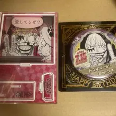 ワンピース バースデイ名場面ジオラマフィギュア バースデイ缶バッジ コラソン