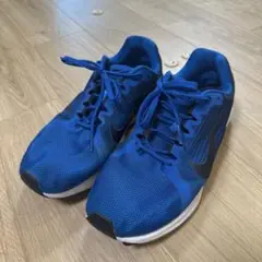 【室内のみ使用品】Nike 青 ランニングシューズ