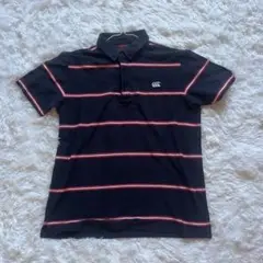 CANTERBURY OF NEW ZEALAND 半袖ポロシャツ L ボーダー
