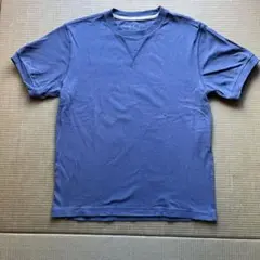 無印良品　青 コットン100% 半袖Tシャツ メンズMサイズ