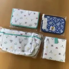 ベビー用ポーチ4点セット 動物柄