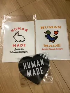HUMAN MADE 小物入れケース ノベルテ +ミニクリアファイル