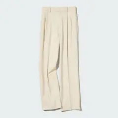 UNIQLO 2023年　タックワイドパンツ（ツータック・丈標準69～71cm）