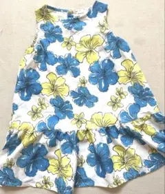 HushHush 花柄 ノースリーブワンピース 100 トップス　スカート