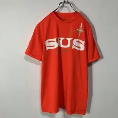 UNDER ARMOUR SUS ロゴ プリント ドライ 半袖 Tシャツ 古着
