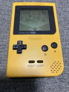 ゲームボーイポケット本体 イエロー 任天堂