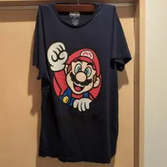 スーパーマリオ Tシャツ ネイビー europe Lサイズ