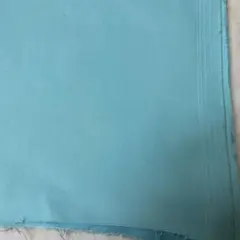 ツイル　ミントブルー 無地 綿生地