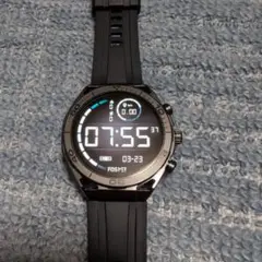 FOSMET デジタルスマートウォッチ ブラック