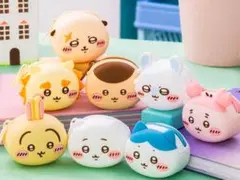 【全8種】 ちいかわ　おかおミニシリコンポーチ