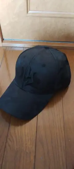新品！ブラック迷彩Nベースボールキャップ