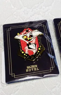 ハズビンホテルへようこそ　エンジェルダスト ピンバッジ