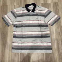 Golden Bear ストライプポロシャツ Lサイズ
