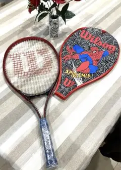 【3日間限定】スパイダーマンファン必見！ テニスラケット　レア