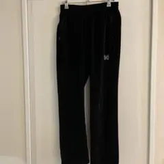 ビームスボーイ別注　needles ベロアパンツ　黒　　　XS