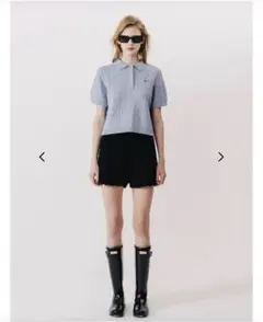Union Knit Short Pants black THE TOE
