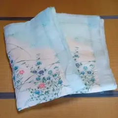 夏用掛け布団2枚セット　ブルー　E−533