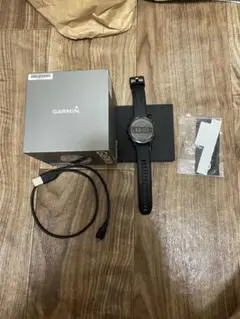 GARMIN FENIX7S ブラック 本体 充電ケーブル付