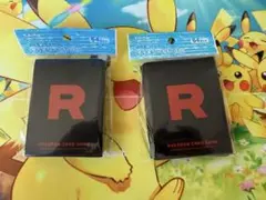 ロケット団　デッキシールド　２個セット【新品・未開封】