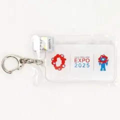 EXPO2025 公式ロゴ アクリルキーホルダ ミャクミャク 大阪万博 万博