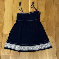 Hollister ネイビー キャミソール S 新品・タグ付き