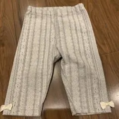 any FAM ストライプ柄リボンパンツ 80