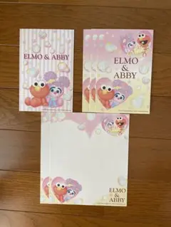 Sesame Street セサミストリートElmo & Abby レターセット