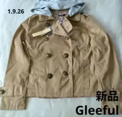 【Gleeful】新品　Lサイズ　ベージュ　 カジュアルジャケット