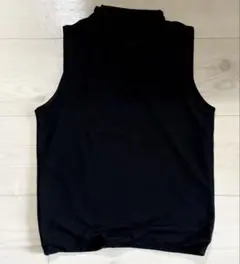 【美品】ALFASPIN ノースリーブブラウス ブラック Mサイズ