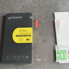 強化ガラスフィルム 9H 6.１インチ　２枚