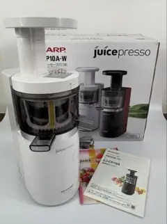 ◆ SHARP スロージューサー ◆ ジュースプレッソ EJ-CP10A-W