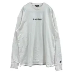 カンゴール　レディーストレーナー　白　XL　コットン100％　長袖【1628】