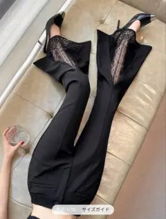 DAZY 　レースパッチワーク　フレアパンツ　SHEIN