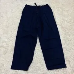 m1373 美品✨UNIQLO コットンリラックスアンクルパンツ イージーパンツ