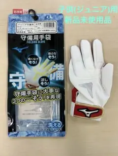 ミズノ ジュニア守備用手袋(右手用)