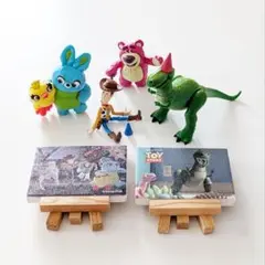 トイストーリーまとめセット☆ダッキーバニーロッツォレックスウッディミニキャンバス